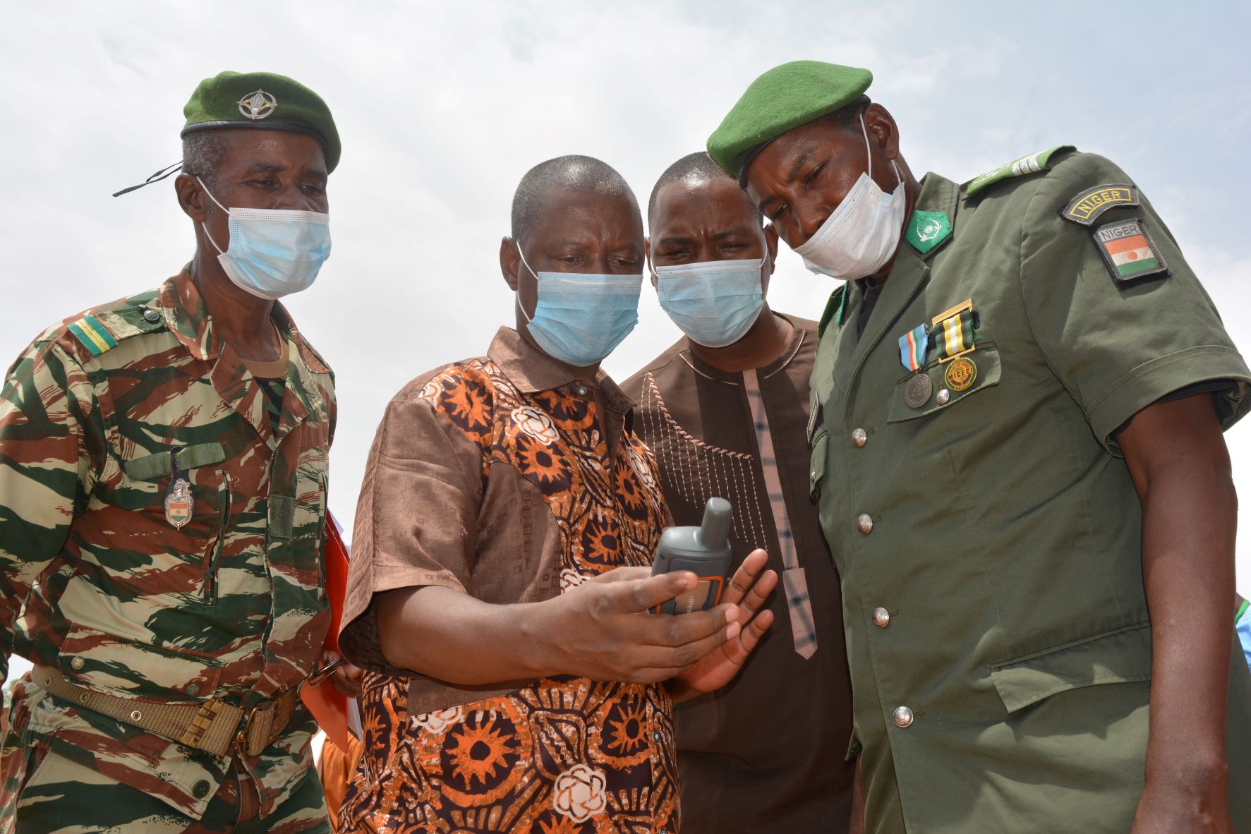 SFB 2021, Formation des acteurs Bénin-Niger sur les spatio-cartes renseignées