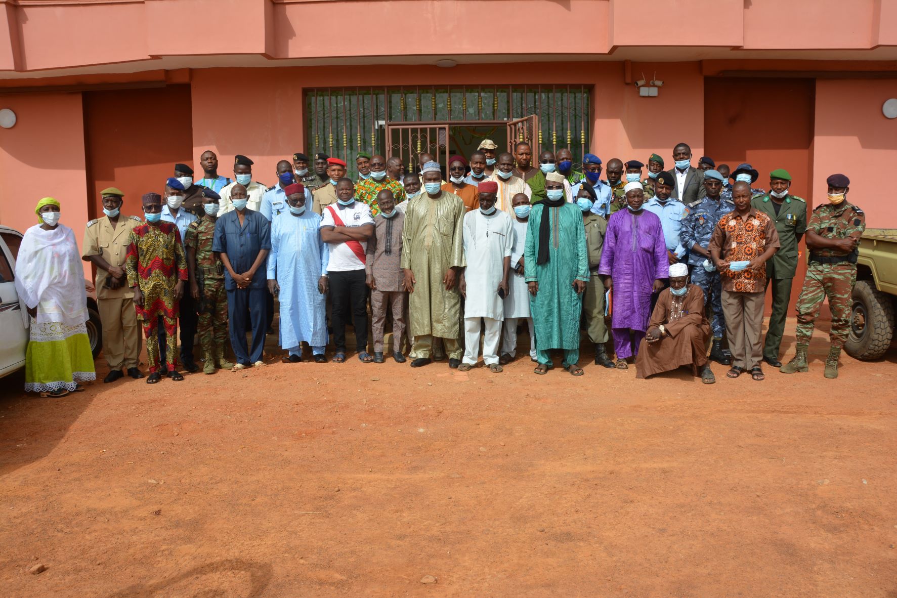 SFB 2021, Formation des acteurs Bénin-Niger sur les spatio-cartes renseignées