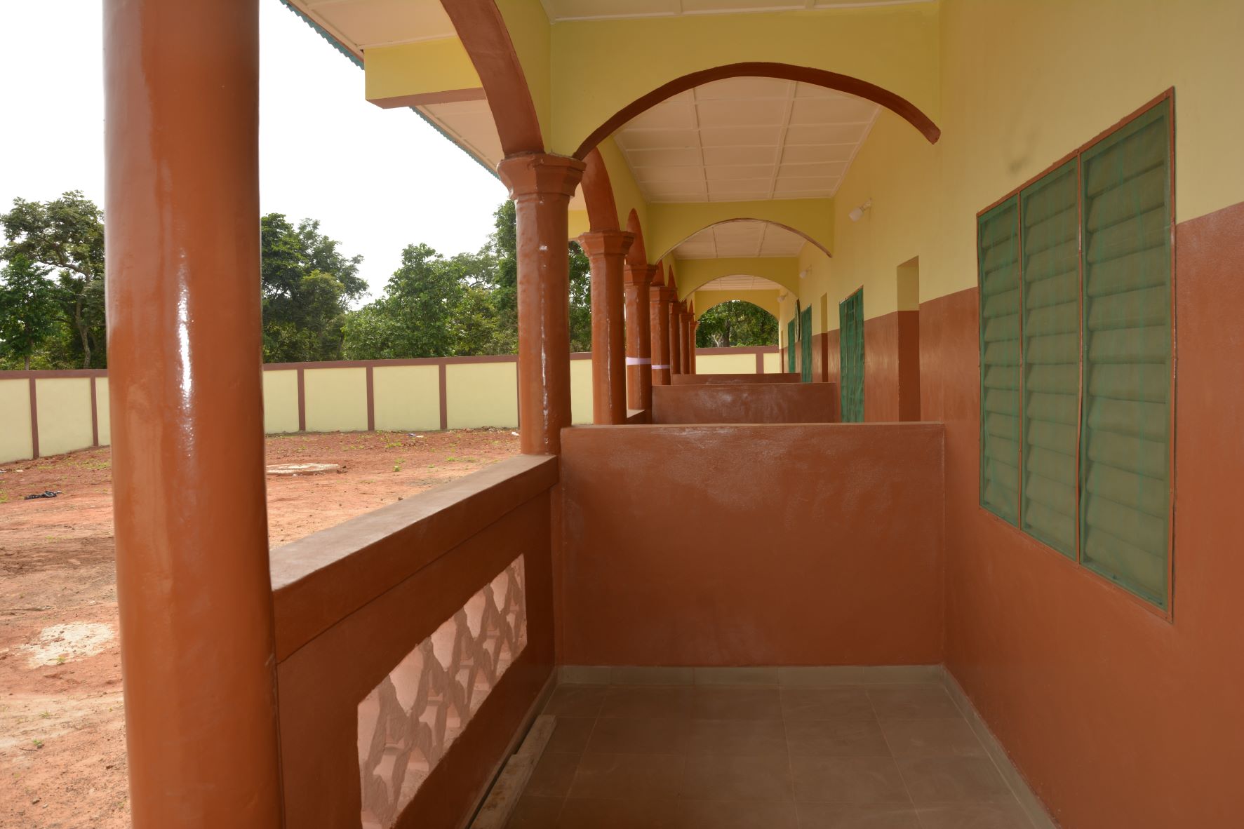 SFB 2021, Inauguration de modules de salles de calsse et logements des enseignants dans le secteur frontaliers Ogamoin (Pèrèrè)