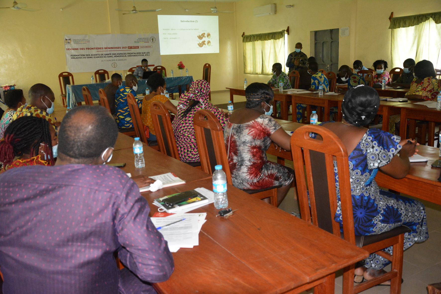 SFB 2021, Campagne d'identification des maladies du sang : formation des agnets de santé