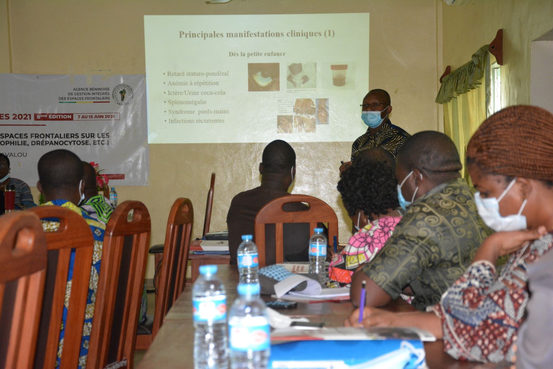 SFB 2021, Campagne d'identification des maladies du sang : formation des agnets de santé